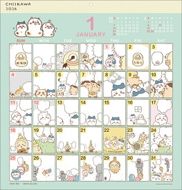 ちいかわ コミックデザイン（2026年1月始まりカレンダー）