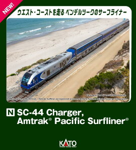 (N)SC-44 Charger, Amtrak(R) Pacific Surfliner(R) 8Unit Set y106-9010z (S͌^ NQ[W)