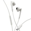 【urbanista】San Francisco 2 Cloud White インナーイヤー型 USB Type-C有線イヤホン/3ボタンリモコン/ファブリックケーブル