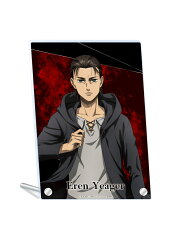 【グッズ】進撃の巨人( 描き下ろし）アクリルプレート エレン