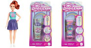 【セット商品】バービー(Barbie)　ファッショニスタ　グリーントップ + ミニバービーランド2種（ポップリビール サプライズパック 2025 + キュートアップ！ サプライズパック 2025）きせかえ人形・ハウス バービー人形