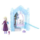 マテル アナと雪の女王（Disney Frozen）　エルサのこおりのひみつきち (かさねるおしろシリーズ！ミニドール) きせかえ人形・ハウス ままごと・ごっこ遊び プレイセット ミニドール1体付 3歳から ブルー JFG29