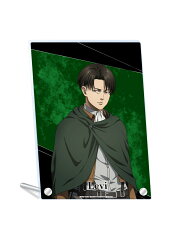 【グッズ】進撃の巨人( 描き下ろし）アクリルプレート リヴァイ