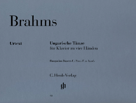 【輸入楽譜】ブラームス, Johannes: ハンガリー舞曲全曲集 第1番ー第21番/原典版 [ ブラームス, Johannes ]