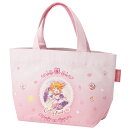 プリキュア ふたりはプリキュア ブラック 水彩デザイン　ランチバッグ 帆布 トート バッグ