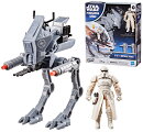 【楽天ブックス限定特典】ハズブロ（Hasbro）STAR WARS スター・ウォーズ／マンダロリアン・アンド・グローグー アクションバース AT-RT & インペリアル・ドライバー、アクションフィギュア＆ビークル、4 歳以上の男児・女児共用おもちゃ G2840 正規品(ステッカー 1枚)