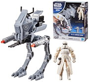 【楽天ブックス限定特典】ハズブロ（Hasbro）STAR WARS スター・ウォーズ／マンダロリアン・アンド・グローグー アクションバース AT-RT & インペリアル・ドライバー、アクションフィギュア＆ビークル、4 歳以上の男児・女児共用おもちゃ G2840 正規品(ステッカー 1枚)