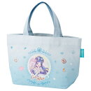 プリキュア ふたりはプリキュア ホワイト 水彩デザイン　ランチバッグ 帆布 トート バッグ