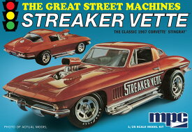 1/25 1967 シェビー コルベット スティングレイ “Streaker Vette” 【MPC973】 (プラスチックモデルキット)