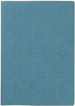 ESダイアリー2020-1月　A6　見開き1ヶ月　ノート　スカイブルー