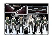 【グッズ】進撃の巨人( 描き下ろし）ジオラマアクリルスタンド