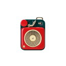 MUZEN 超小型 Bluetoothスピーカー Button チェリーレッド