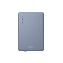 VIONTA L5 Blue 超薄型マグネットワイヤレス充電モバイルバッテリー5000mAh