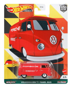 ホットウィール(Hot Wheels) カーカルチャー ドイチュラント デザイン - フォルクスワーゲン T1 パネル バス GRJ71