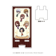 【グッズ】スマキャラスタンド「とある科学の超電磁砲T」03/散りばめデザイン カフェver.(ミニキャラ)