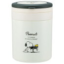 SNOOPY スヌーピー バッジ　スープジャー 500ml 保温ポット 折りたたみハンドルデリカポット