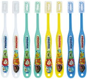 ポケモン 2025　歯ブラシ 子供 キャップ付 まとめ買い 8本 6~12才 個包装 TB6SE