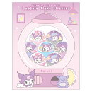 サンリオキャラクターズカプセルフレークステッカーズ　クロミ