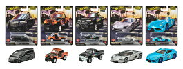 【楽天ブックス限定特典】【セット商品】ホットウィール(Hot Wheels) ブールバード 5種 (2015 トヨタ アルファード＋1967 ジープスター コマンド＋ダットサン キングキャブ バハ カスタム＋ケーニグセグ CC850＋2021 トヨタ GR スープラ)(ダイカットステッカー1枚)