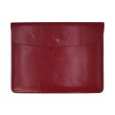 Greeful ブリーフケース　ワイン×ブラウン