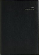 2026年　手帳　4月始まり　No.629　ディアクレール ラプロ(R) 4 月曜始まり　　[ブラック]高橋書店　A5判　　マンスリー