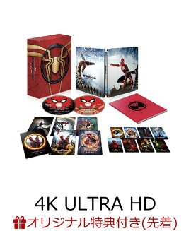 【楽天ブックス限定先着特典】スパイダーマン：ノー・ウェイ・ホーム 日本限定プレミアム・スチールブック・エディション【完全数量限定】【4K ULTRA HD】(A3ポスター3枚セット)