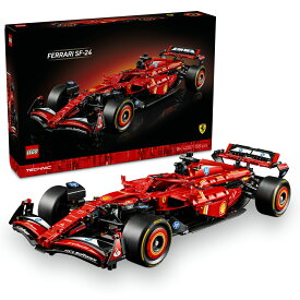 【特典】レゴ(LEGO) テクニック Ferrari SF-24 F1 Car 42207 [ おもちゃ 玩具 誕生日 プレゼント ブロック 男性 女性 乗り物 車 ミニカー ](レゴ(R)F1(R)シリーズ オリジナルステッカー)