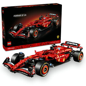 yTzS(LEGO) eNjbN Ferrari SF-24 F1 Car 42207 [  ߋ a v[g ubN j  蕨  ~jJ[ ](S(R)F1(R)V[Y IWiXebJ[)