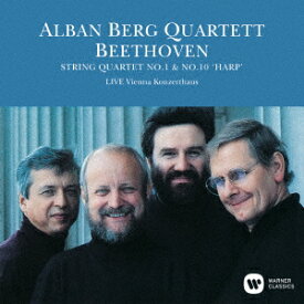 ベートーヴェン:弦楽四重奏曲 第1番&第10番「ハープ」(1989年ライヴ) [ アルバン・ベルク四重奏団 ]