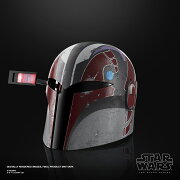 【楽天ブックス限定特典】ハズブロ（Hasbro）スター・ウォーズ STAR WARS ブラックシリーズ サビーヌ・レン プレミアム エレクトロニック ヘルメット アドバンストLEDエフェクト付き 対象年齢14才以上 F9179 正規品(ステッカー 1枚)