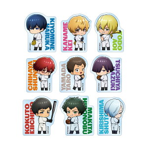 TV�A�j���u�Y�p�o�b�e���[�v�g���[�f�B���O ���уL���� �U�����ver. �N���A�_�C�J�b�g�X�e�b�J�[(BOX=9��)