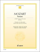 【輸入楽譜】モーツァルト, Wolfgang Amadeus: バイオリン・ソナタ ホ短調 KV 304