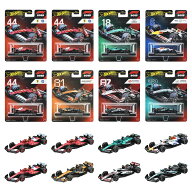ホットウィール(Hot Wheels) プレミアム レース アソートメント 乗り物おもちゃ ミニカー 8台入り BOX販…