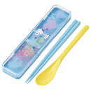 SNOOPY スヌーピー クリア イエロー　お箸 スプーン お弁当 カトラリーコンビセット