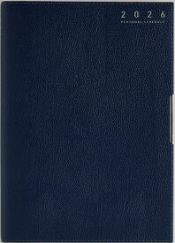 2026年　手帳　4月始まり　No.645　T'ディレクションダイアリー ワイド　　[ネイビー]高橋書店　A5判　　ウィークリー （ティーズディレクションダイアリー ワイド）