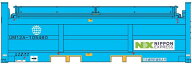 MI 20ft 1/80 NIPPON EXPRESS Ver.1 【948C】 (鉄道模型)