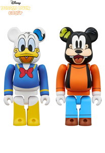 BE@RBRICK DONALD DUCK & GOOFY 2PCS SET (tBMA)