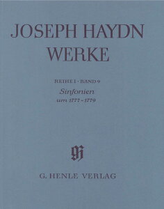 �y�A���y���z�n�C�h��, Franz Joseph: �n�C�h���S�W I/9: �����ȏW 1777�N�[1779�N/���T��/�ᔻ�Z���񍐏��t/�t�B�b�V���[ & Gerlach��(����) [ �n�C�h��, Franz Joseph ]