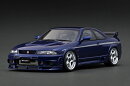NISMO 400R (BCNR33) Deep Marine Blue (1/18 Scale) 【IG3655】 (ミニカー)