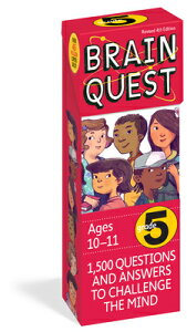 Brain Quest 5th Grade Q&A Cards: 1,500 Questions and Answers to Challenge the Mind. Curriculum-Based BRAIN QUEST GRADE 5 REV （Brain Quest Decks） [ Chris Welles Feder ]