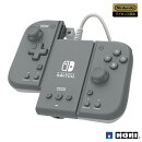グリップコントローラー Fit アタッチメントセット for Nintendo Switch / PC　チャコールグレイ