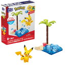 メガ(MEGA) ポケモン アドベンチャーワールド ピカチュウと冒険のたびへ 〜ビーチでスプラッシュ！〜 【ブロックセ…