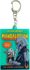 STAR WARS　The Mandalorian　SW マンダロリアン／ダブルカラーアクリルキーホルダーA