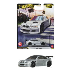 ホットウィール(Hot Wheels) 　ブールバード BMW M3 GTR 乗り物おもちゃ ミニカー 3歳から シルバー JHW30
