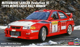 1/24 三菱 ランサー エボリューション VI “1999 モンテカルロ ラリー ウィナー” 【20666】 (プラモデル)