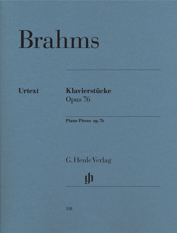 【輸入楽譜】ブラームス,Johannes:8つの小品Op.76/原典版/Eich編/Boyde運指[ブラームス,Johannes]