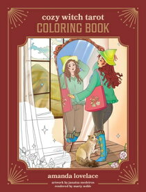 COZY WITCH TAROT COLORING BOOK [ AMANDA LOVELACE ]