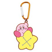 星のカービィカラビナ付きタオルホルダー　ワープスター
