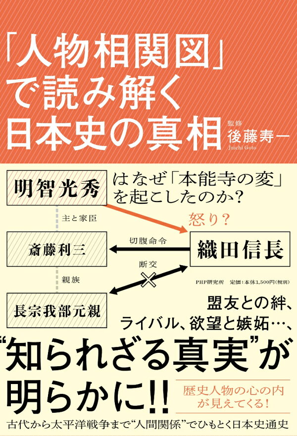 楽天ブックス 人物相関図 で読み解く日本史の真相 後藤 寿一 本 楽天ブックス 人物相関図 で読み解く日本史の真相 後藤 寿一 本