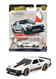 ホットウィール(Hot Wheels) 　カーカルチャー ワールドツアー '82 トヨタ スープラ 乗り物おもちゃ ミニカー 3歳から ホワイト HRV97